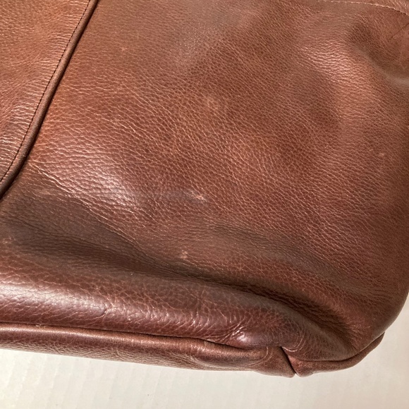 Vintage Lew 'N' Me 2 Leather Purses Black Brown Made In USA - Picture 4 of 16